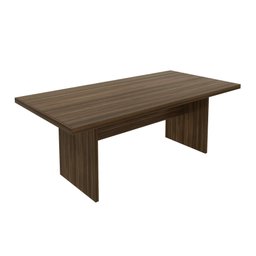 Mesa para Escritório de Reunião 2,00x1,00m Cor Nogal Me4119 Tecno Mobili - 3
