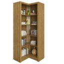 Ver imagem 4 de Armário de Canto 68x68cm 4 Prateleiras Me4132 Tecno Mobili - Amêndoa