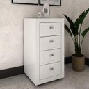 Ver imagem 1 de Gaveteiro 4 Gavetas Me4133 Tecno Mobili - Branco