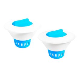 2 Flutuador Margarida Grande para Pastilha de Cloro Piscina - 1