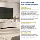 Ver imagem 7 de Rack para TV até 75 Polegadas Planejado 180cm Aruá CabeCasa MadeiraOriginals Branco/Off-White