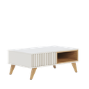 Ver imagem 5 de Mesa de Centro Jeri - Off White/Freijó