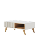 Ver imagem 6 de Mesa de Centro Jeri - Off White/Freijó