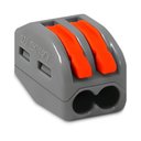 Ver imagem 2 de Kit 20 Conector de Emenda Automatico Kv222-412 - 2 Vias 0,08 a 4,0mm Ate 32a