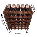 Ver imagem 2 de Adega Vinho 30 Garrafas Cor Imbuia C5