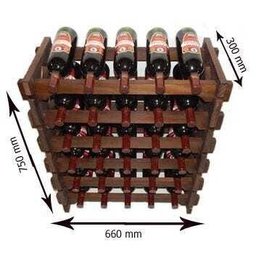 Adega Vinho 30 Garrafas Cor Imbuia C5 - 2