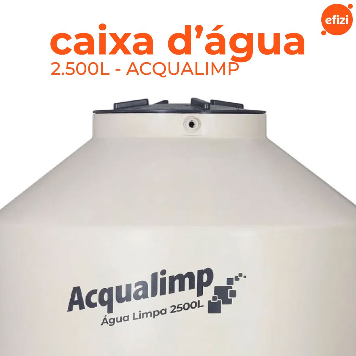 Caixa Água Limpa Acqualimp-2500l - 2
