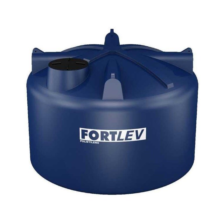 Tanque Polietileno 5.000l Azul Fortlev
