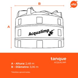 Tanque de Água 15.000l Acqualimp - 3