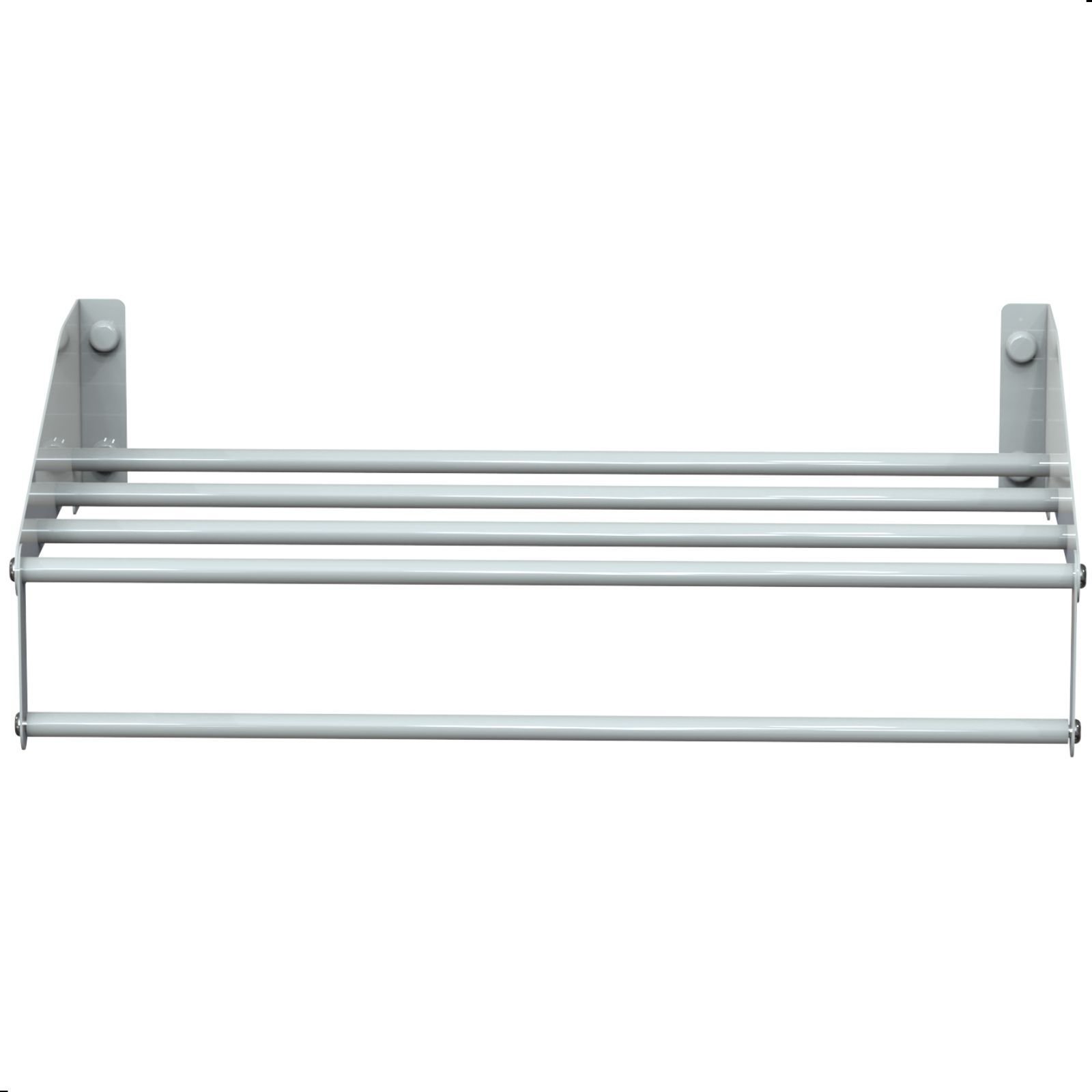 Suporte para Toalha de Banho Toalheiro Hotel Branco Tallin - 3
