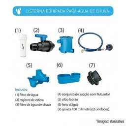 Cisterna Água De Chuva Acqualimp 5.000 L - 5
