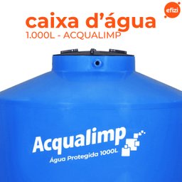 Caixa D'água Água Protegida 1.000l Acqualimp - 2 Caixa D'água Água Protegida 1.000l Acqualimp - 2