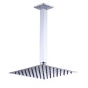 Ver imagem 1 de Ducha Chuveiro Slim Prizi Quadrado 20x20cm Inox 304 de Teto