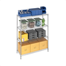 Estante Aço Cromado 4 Prateleiras 120 X 45 X 180 Cm - Duratec - 4