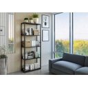 Ver imagem 1 de MO 8200 ARMÁRIO ALTO MULTIÚSO - 5 prateleiras, estrutura em aço carbono, pintura ver - Preto