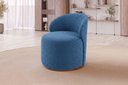 Ver imagem 1 de Poltrona Curva Moderna Design Arredondado Brenda