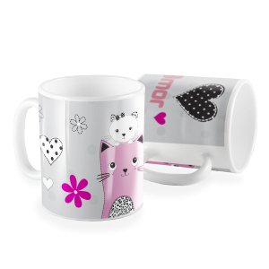 Caneca amor de mae gato