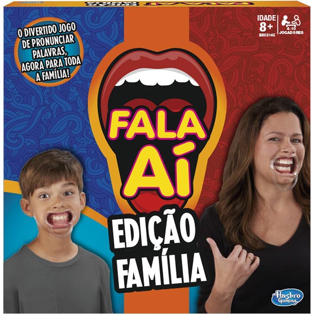 Jogo Fala Aí - Edição Família - Hasbro