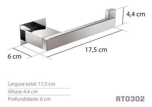 Papeleira Inox - Kromus Rt0302 - 3