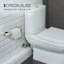 Ver imagem 5 de Papeleira Porta Papel Suporte Banheiro Lavabo Inox - Kromus RT0302