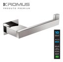 Ver imagem 2 de Papeleira Porta Papel Suporte Banheiro Lavabo Inox - Kromus RT0302