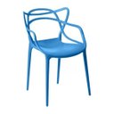 Ver imagem 2 de Kit 2 Cadeiras Allegra Sala de Jantar Azul -