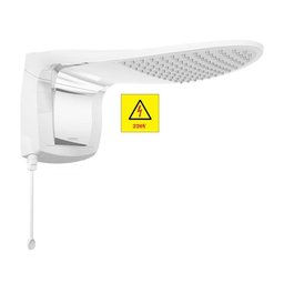 Ducha Chuveiro Acqua Wave Ultra Branco/cromado Lorenzetti 220v 6800w - 1