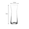 Vaso de Vidro Transparente Liso Ampulheta Pasabahçe 26cm - 5