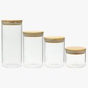 Ver imagem 3 de Jogo de Porta Mantimentos Bambus 4 Peças - Home Style