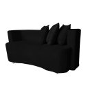 Ver imagem 3 de Divã Recamier Luxo Decorativo Primor 155 Preto