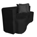 Ver imagem 2 de Divã Recamier Luxo Decorativo Primor 155 Preto