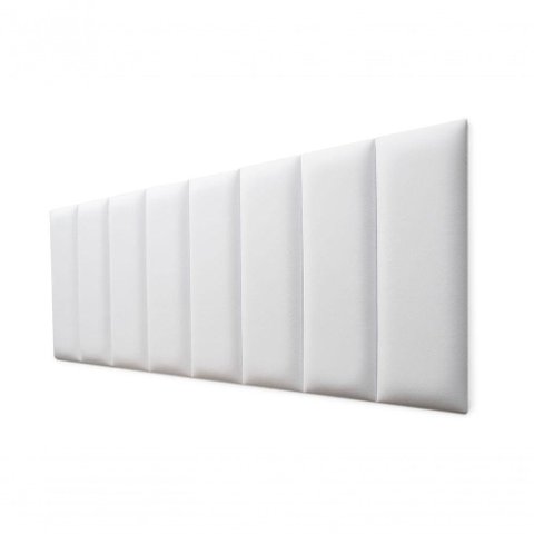 Placas Cabeceira Queen 160cm X 60cm 8 Placas Courino Branco