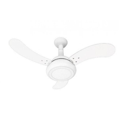 Ventilador de Teto One LED Branco 3 Pás Laqueadas 127V Venti-Delta
