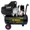 Compressor De Ar 25l 8,5 Pés 2hp Monofasico 127v V8 Brasil - 1