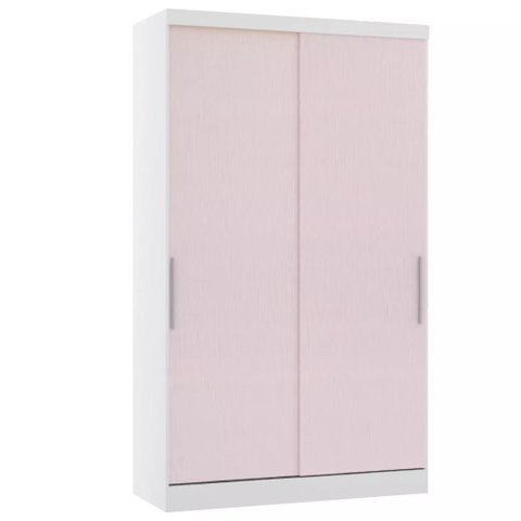 Guarda-roupa Modulado 134,5cm 2 Portas de Correr 3 Gavetas Alpes Luciane