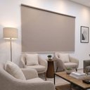 Ver imagem 1 de Cortina Persiana Rolo Blackout - Largura 0,80 x 1,20 Altura - Bege