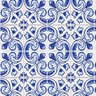 Papel de Parede Adesivo Azulejo Português Tradicional Azul e Branco - SSJAZ-27 - ROLO - 3,05M X 59cm - 1