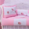 Kit Berço Americano Menina Ovelhinha Rosa 11 Peças - 2