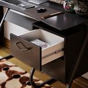 Ver imagem 5 de Escrivaninha Office 2 Gavetas Steel Preto
