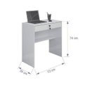 Ver imagem 2 de Escrivaninha/Mesa para Computador Andorinha JCM Movelaria - Nobre Soft