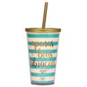 Ver imagem 1 de Copo Canudo 500 ML Duas camadas - Apenas Boas Vibrações