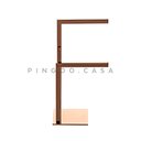 Ver imagem 2 de Porta Papel Higiênico De Piso Duplo Cipó Pingoo.casa - Dourado Rose