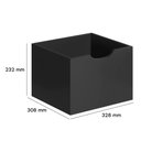 Ver imagem 4 de Kit 6 Gavetas para Nicho Organizador Q01 Preto Fosco - Mpozenato