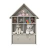 Casinha Organizadora de Brinquedos Infantil 100% Mdf Plancasa Off White - 1