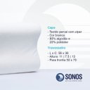 Ver imagem 6 de Travesseiro Sonos Puro Visco Nasa Cervical com 3 Alturas