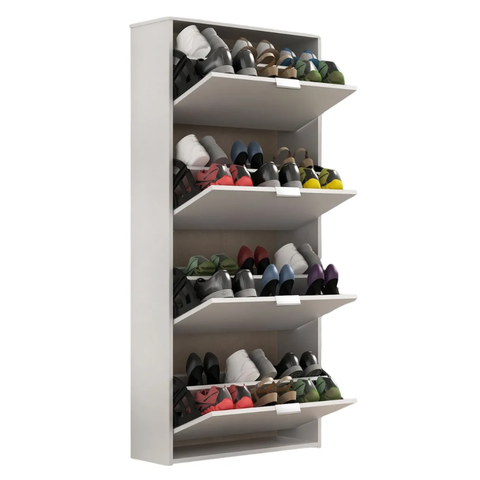 Sapateira Basculante Organizadora Multiuso Armário 4 Portas