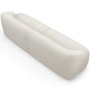 Ver imagem 4 de Sofá 4 Lugares Curvo Orgânico Living 280cm Barolo L06 Bouclê Off White
