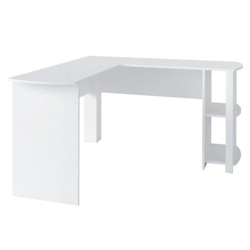 Mesa para Computador Escrivaninha Luma Web Branco - Artany - 3