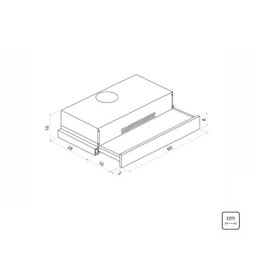 Coifa de Parede Slide 60  220v Tramontina - 2
