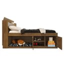 Ver imagem 2 de Cama Casal Framar 1,38 Pet Puppy MDF e MDP Malbec